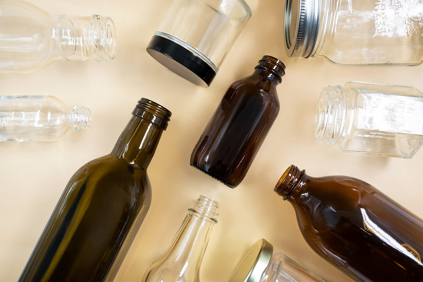 Glass Bottles & Jars