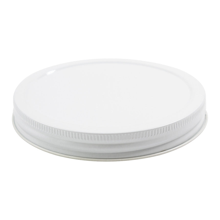 110-400 White Metal Continuous Thread Non-Button Plastisol Liner