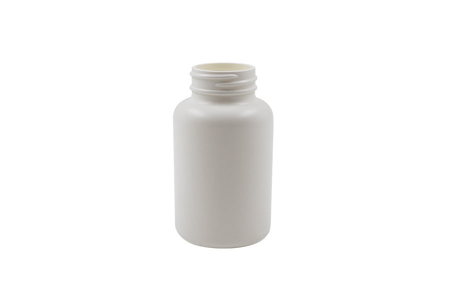 175 cc white plastic bottle (neck finish: 38-400)