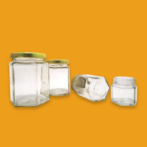 8oz (240ml) Flint (Clear) Economy Round Glass Jar (24-pack) - 58