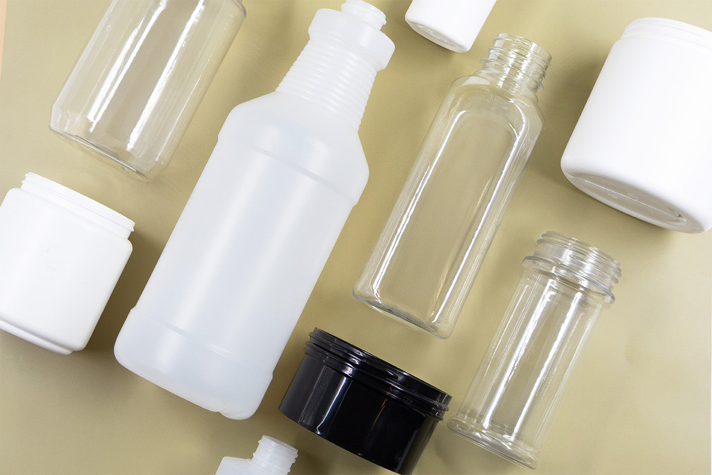 Plastic Bottles & Jars