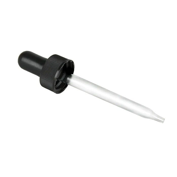 Clear glass cap / closure for bottles and jars (size: 20-400)