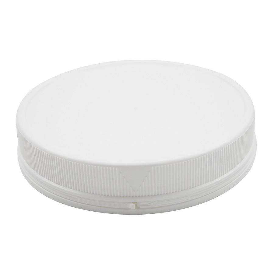 110 mm White PP Tamper Evident Unlined Cap