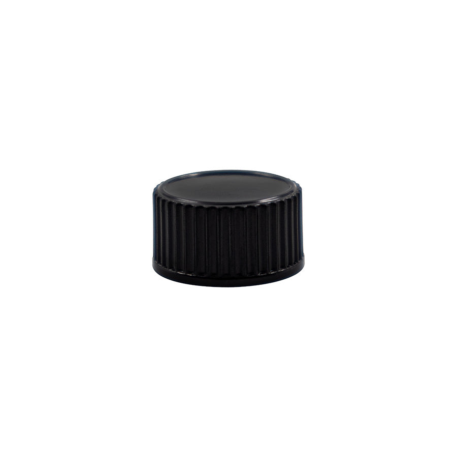 18-400 Black Phenolic Smooth Top Rib Side Cap PE Cone Liner