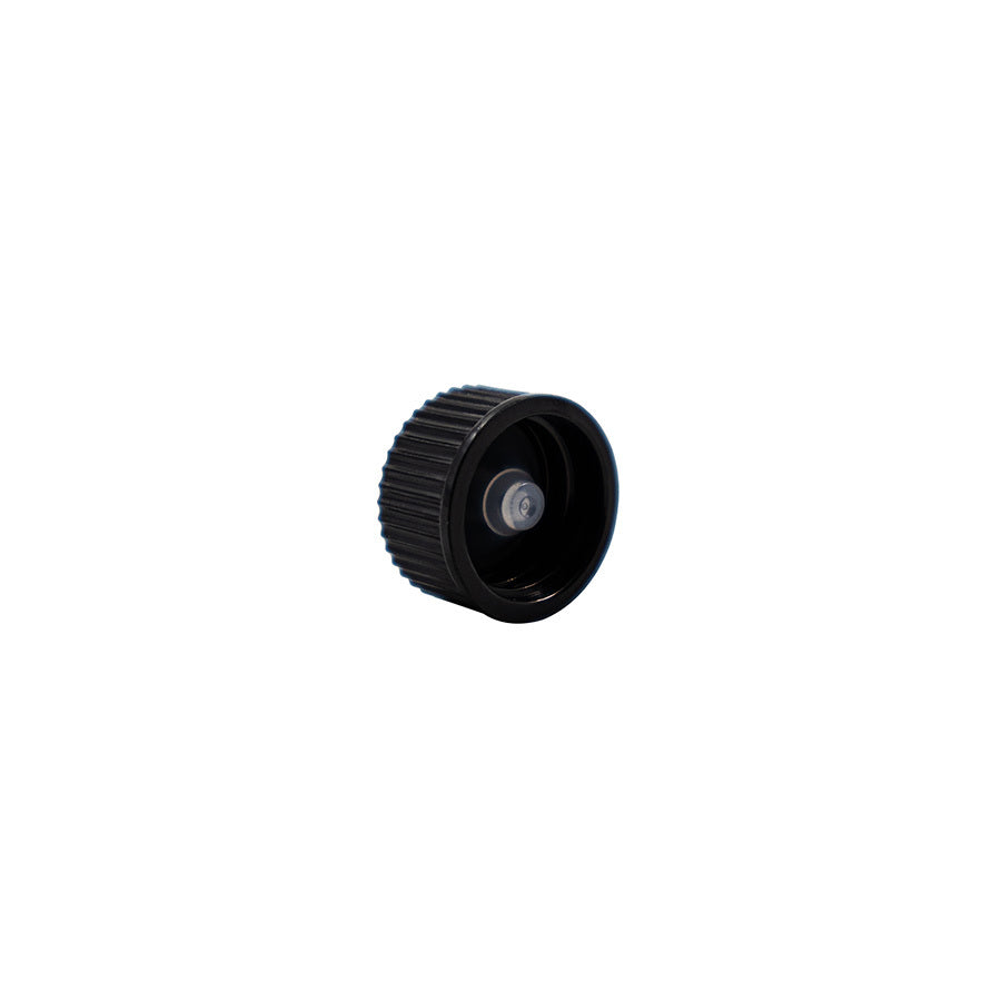 18-400 Black Phenolic Smooth Top Rib Side Cap PE Cone Liner