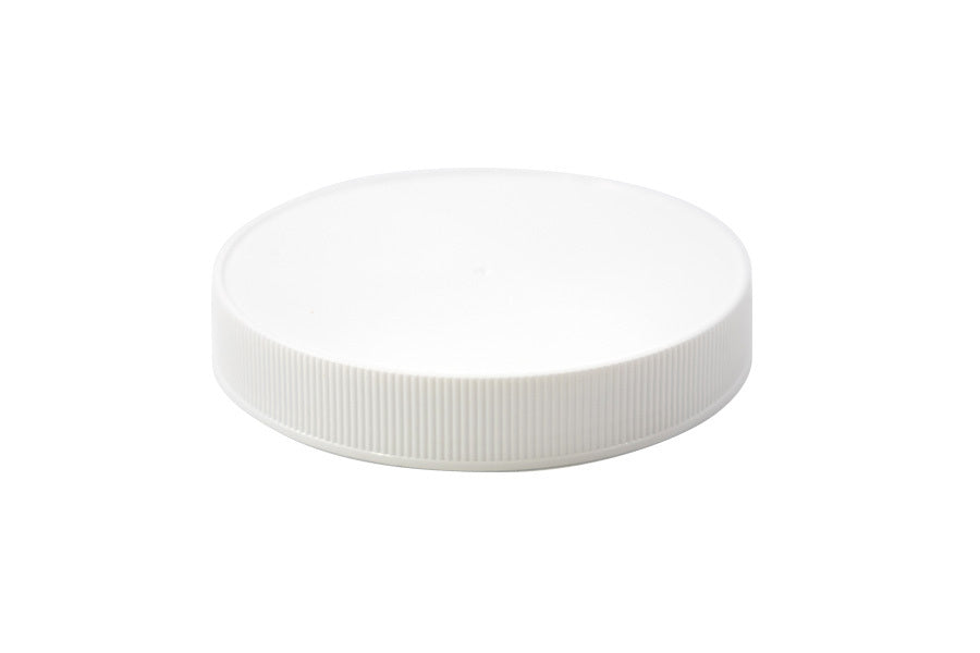 White plastic continuous thread cap / closure for bottles and jars (size: 89-400)