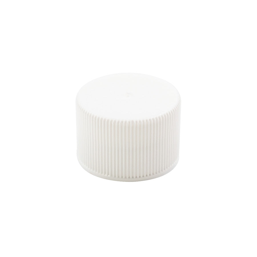 24-410 White PP Smooth Top Fine Ribbed Closure PE Foam