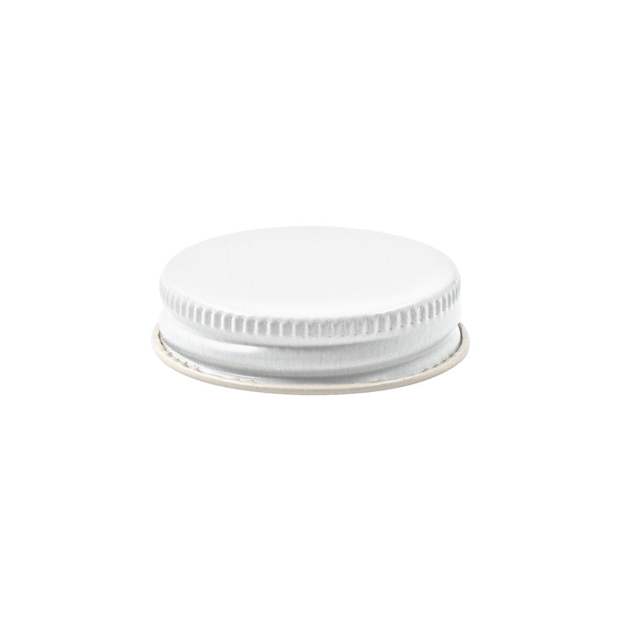 38-400 White Metal Non-Button Plastisol Lined Cap