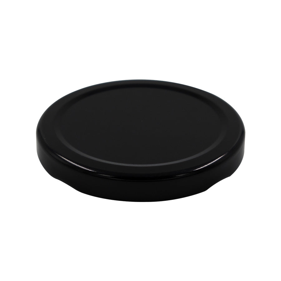 Fermeture en métal noir 70 mm - TW/LUG sans bouton Doublure en plastisol pasteurisé (1050)