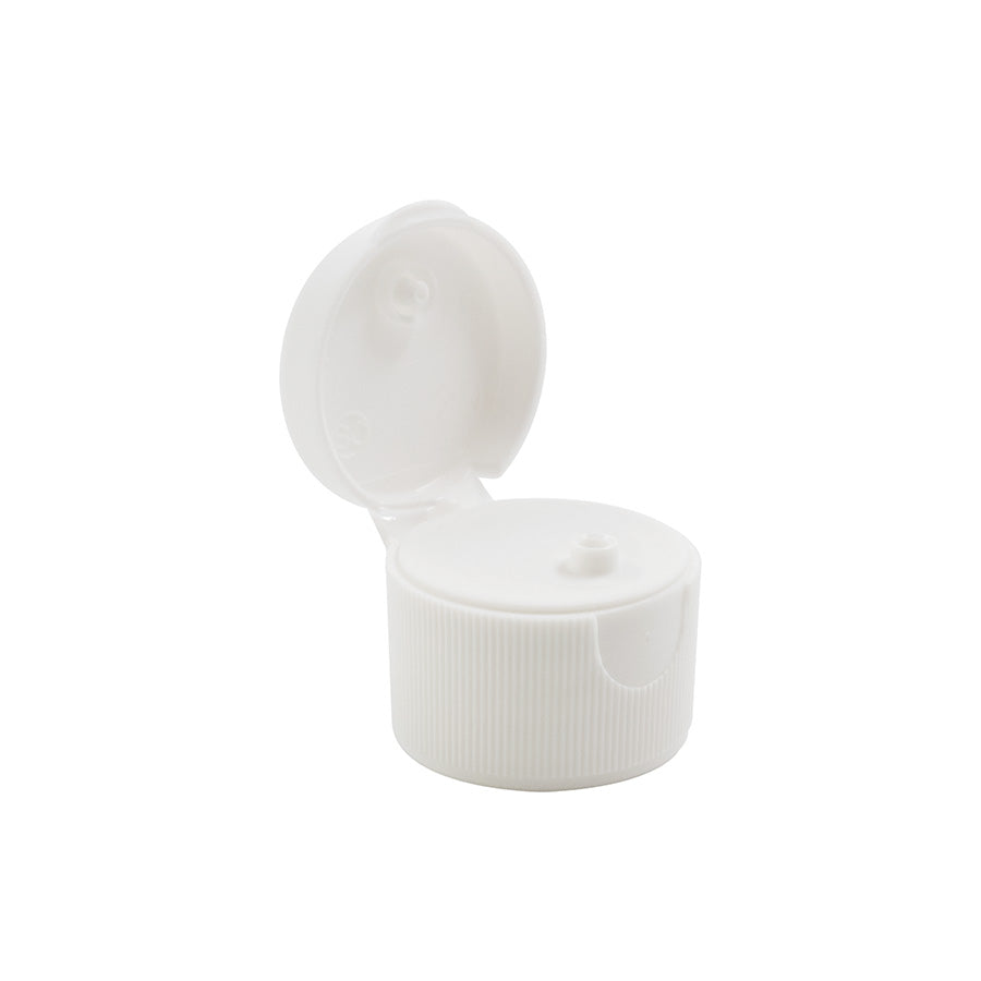 28-410 White PP Snaptop Cap