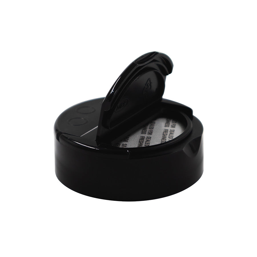 Clapet distributeur en PP noir 53-485, 3 trous, 0,300 cuillère, bouchon doublé sensible à la pression