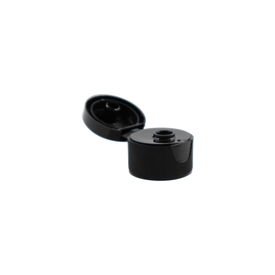 24-414 Black PP Dispensing Flip Top .240 Orifice Cap