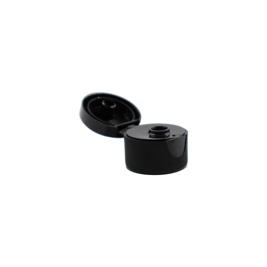 24-414 Black PP Dispensing Flip Top .240 Orifice Cap