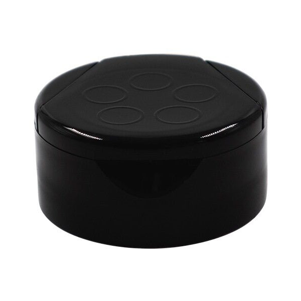 43-485 Black PP Flapmate Pressure Sensitive Lined Cap