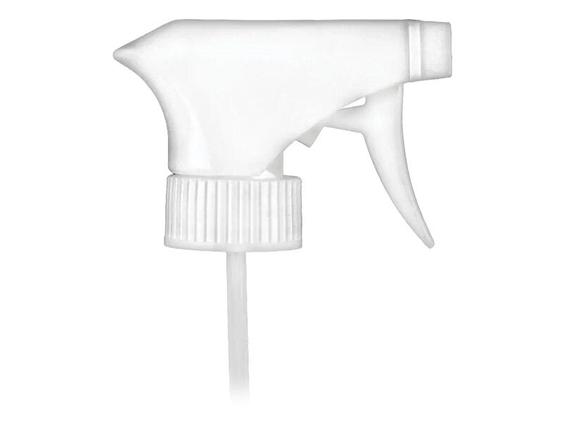 White plastic sprayer cap / closure for bottles and jars (size: 28-400)