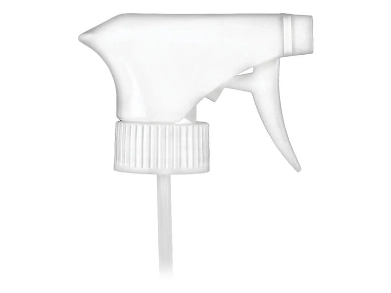 White plastic sprayer cap / closure for bottles and jars (size: 28-400)
