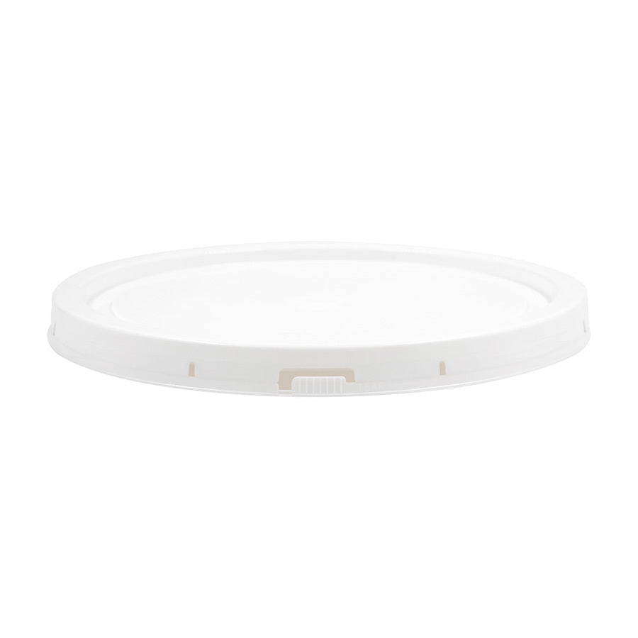 White plastic cap / closure for bottles and jars