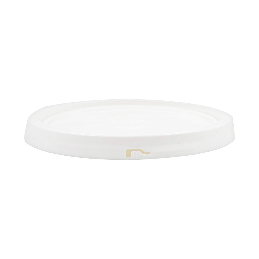 White plastic cap / closure for bottles and jars