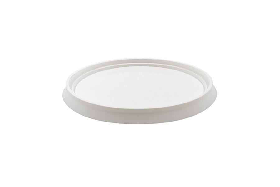 White plastic cap / closure for bottles and jars