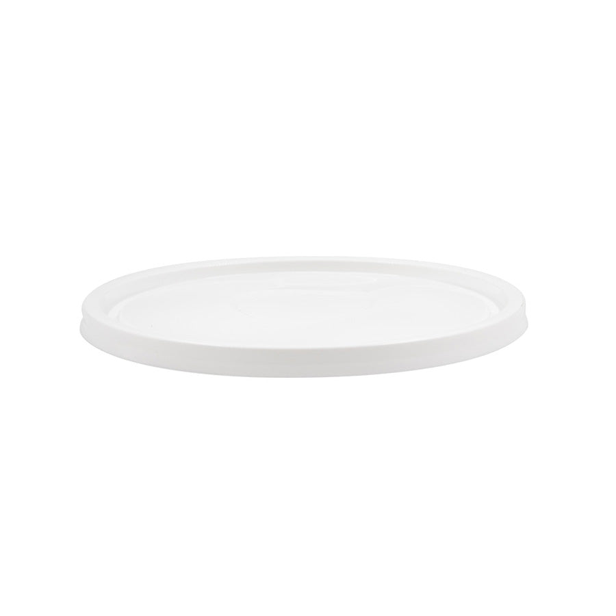 White plastic cap / closure for bottles and jars
