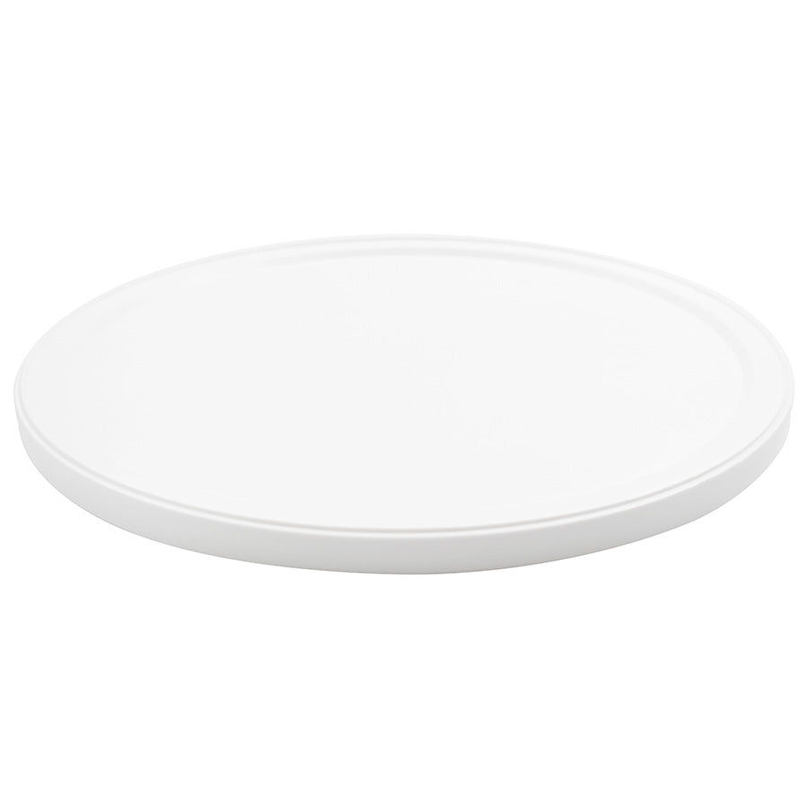White HDPE Unlined Snap Lid (for 4 L Pails)