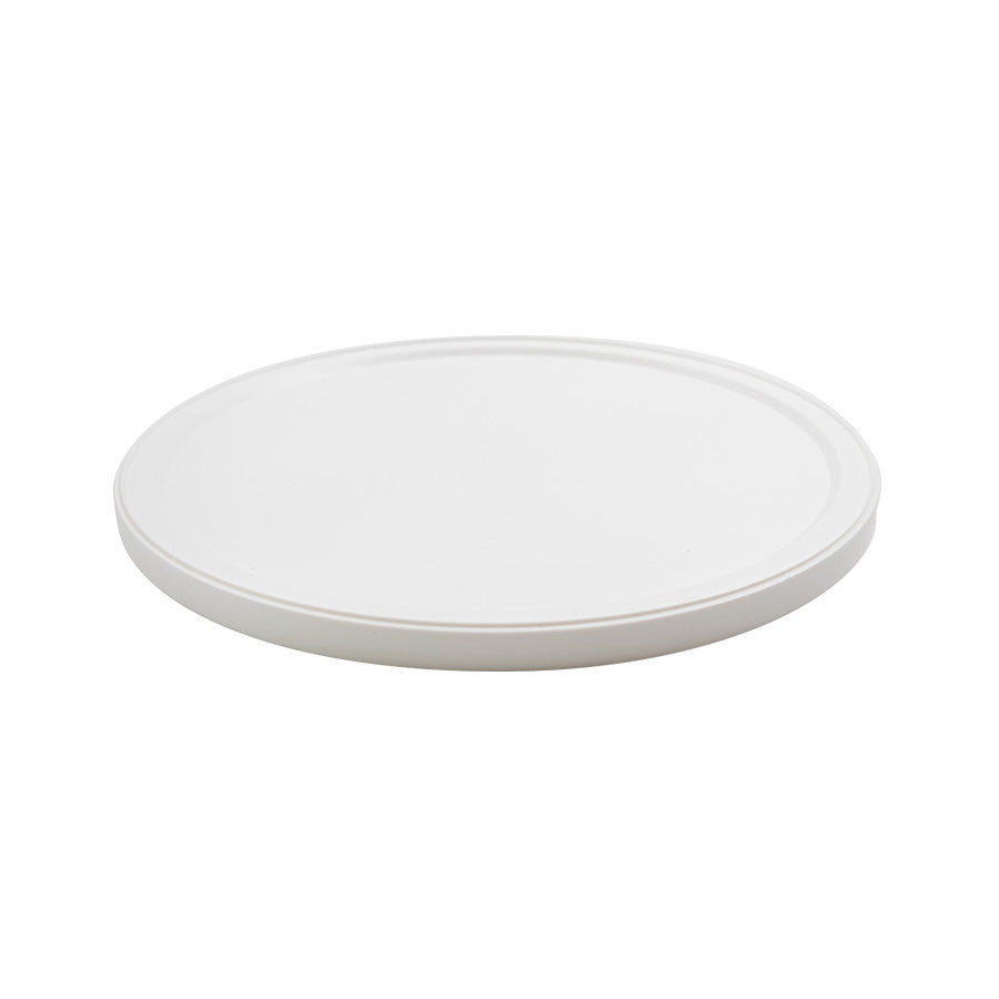 White plastic cap / closure for bottles and jars