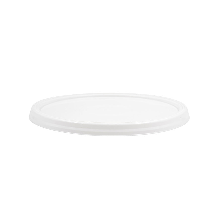 White plastic cap / closure for bottles and jars