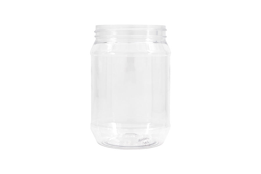 1 kg clear plastic jar (neck finish: 89-450)
