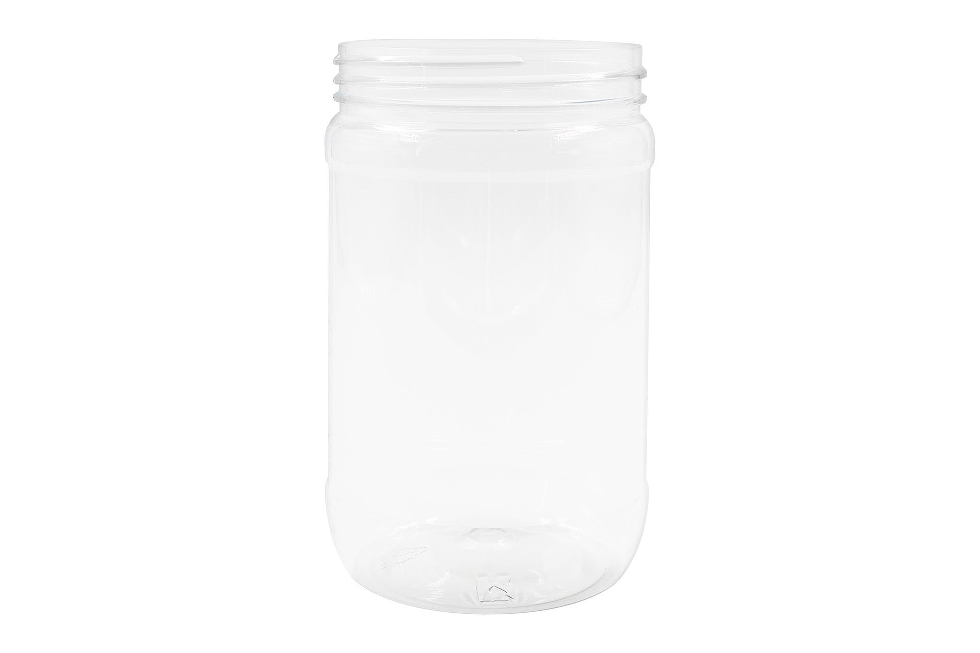 28 oz Clear PET Round Jar 83-445