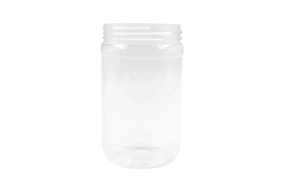 28 oz clear plastic jar (neck finish: 83-445)