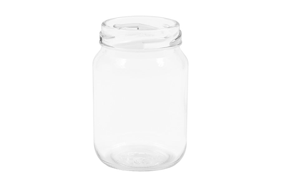 125 ml Clear Glass Round Universal Jar 48 mm Twist / Lug