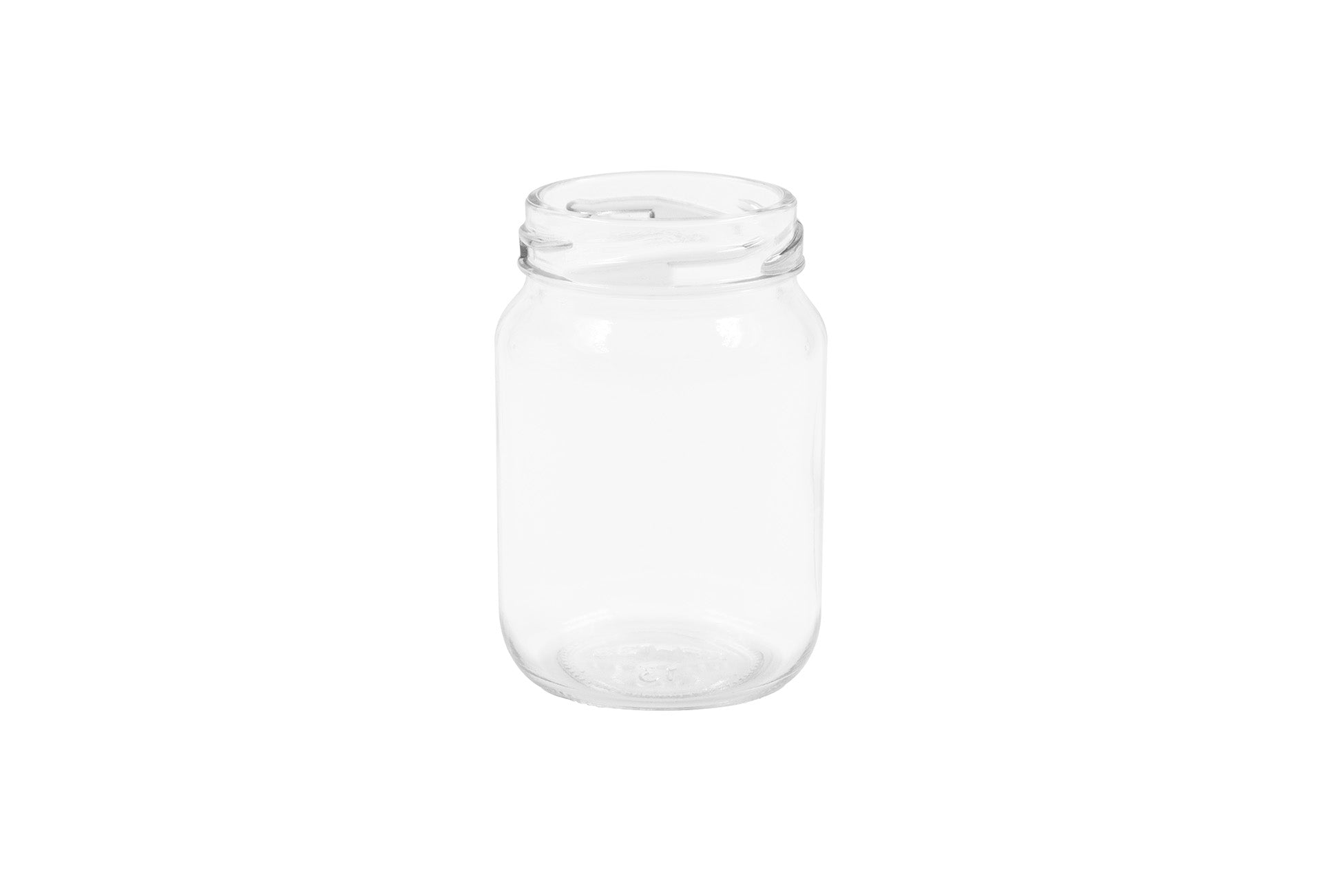 125 ml Clear Glass Round Universal Jar 48 mm Twist / Lug