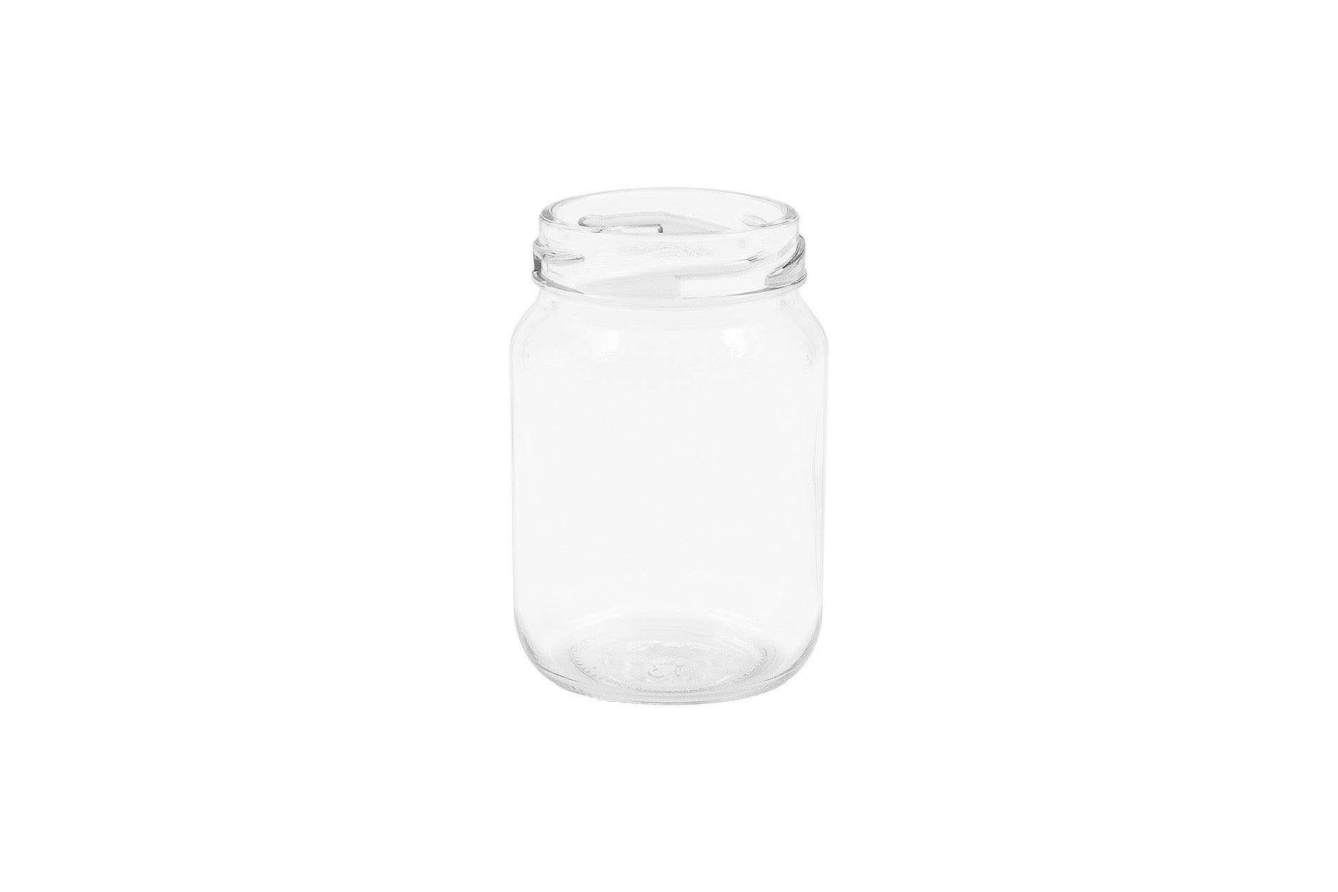 125 ml Clear Glass Round Universal Jar 48 mm Twist / Lug