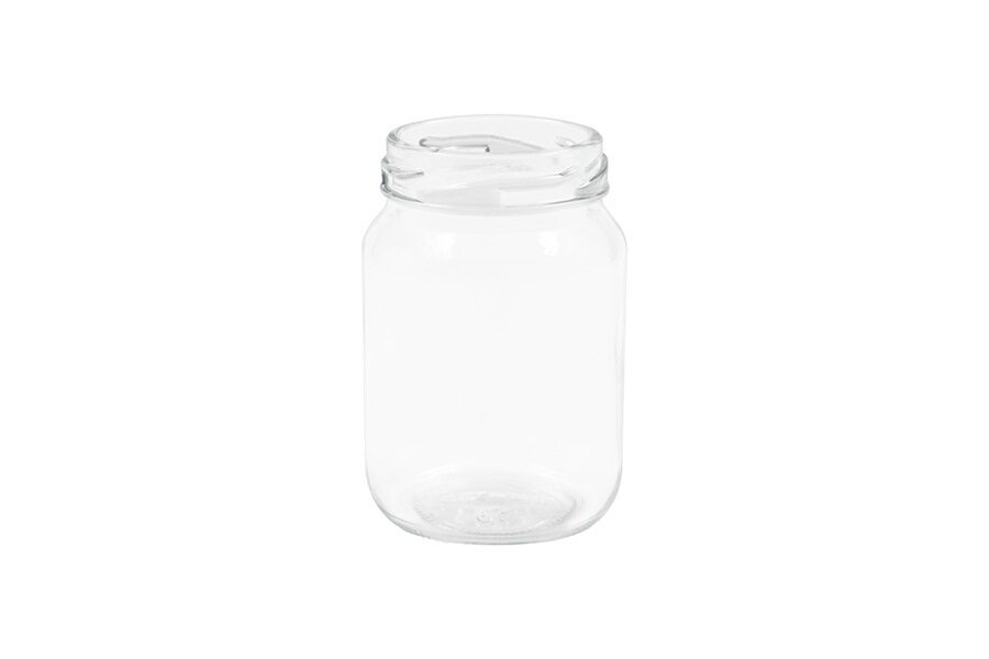 125 ml Clear Glass Round Universal Jar 48 mm Twist / Lug
