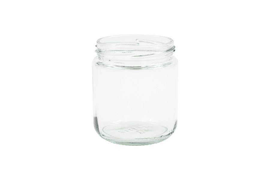 250 ml clear glass jar (neck finish: 70-2030)