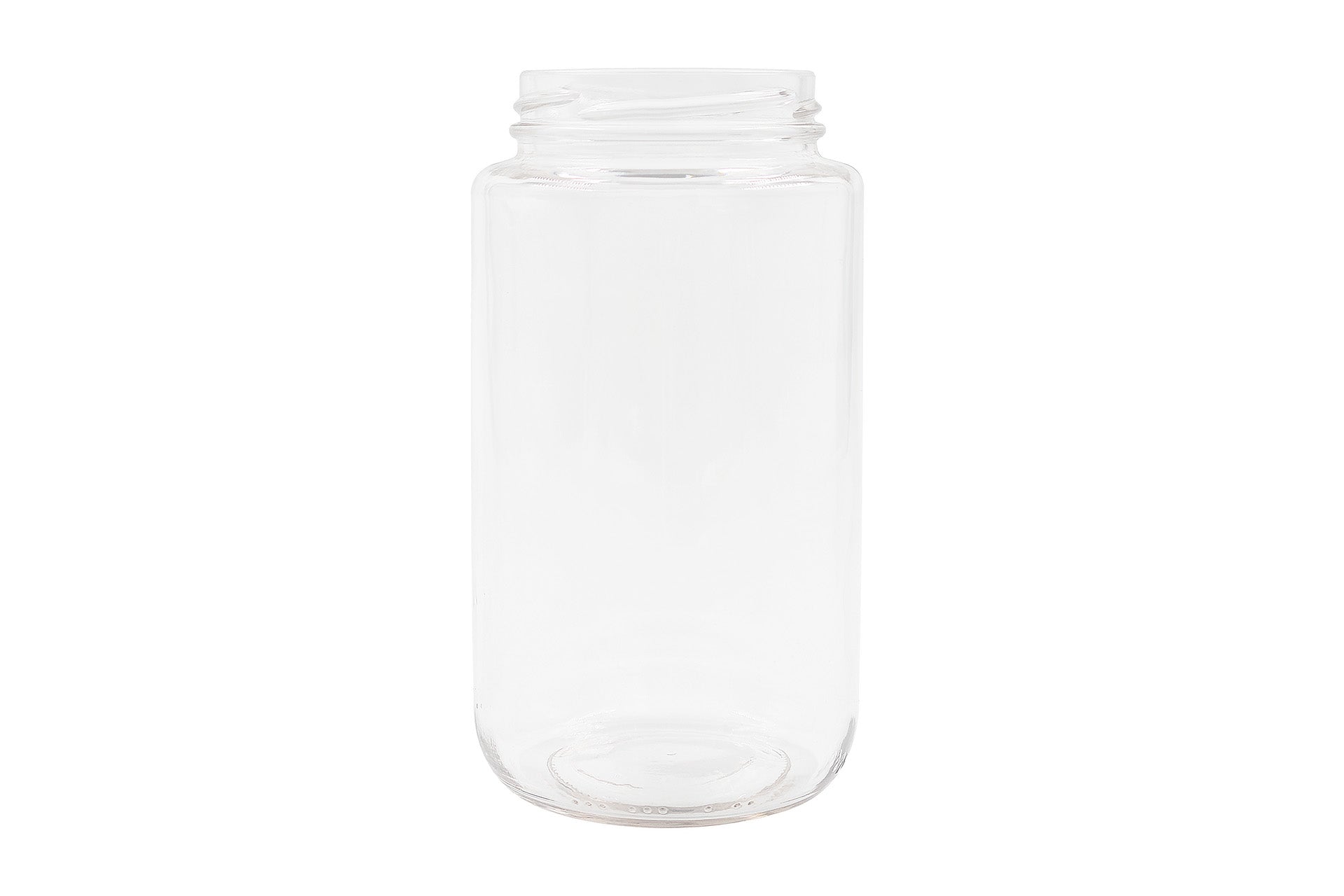 750 ml Clear Glass Tall Cylinder 70 mm Twist / Lug