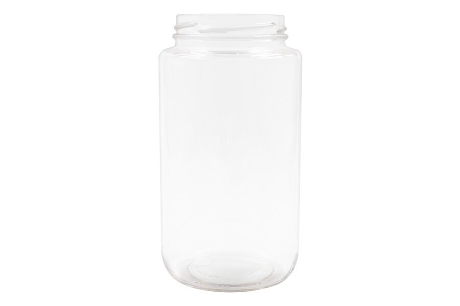 750 ml clear glass jar (neck finish: 70-2030)