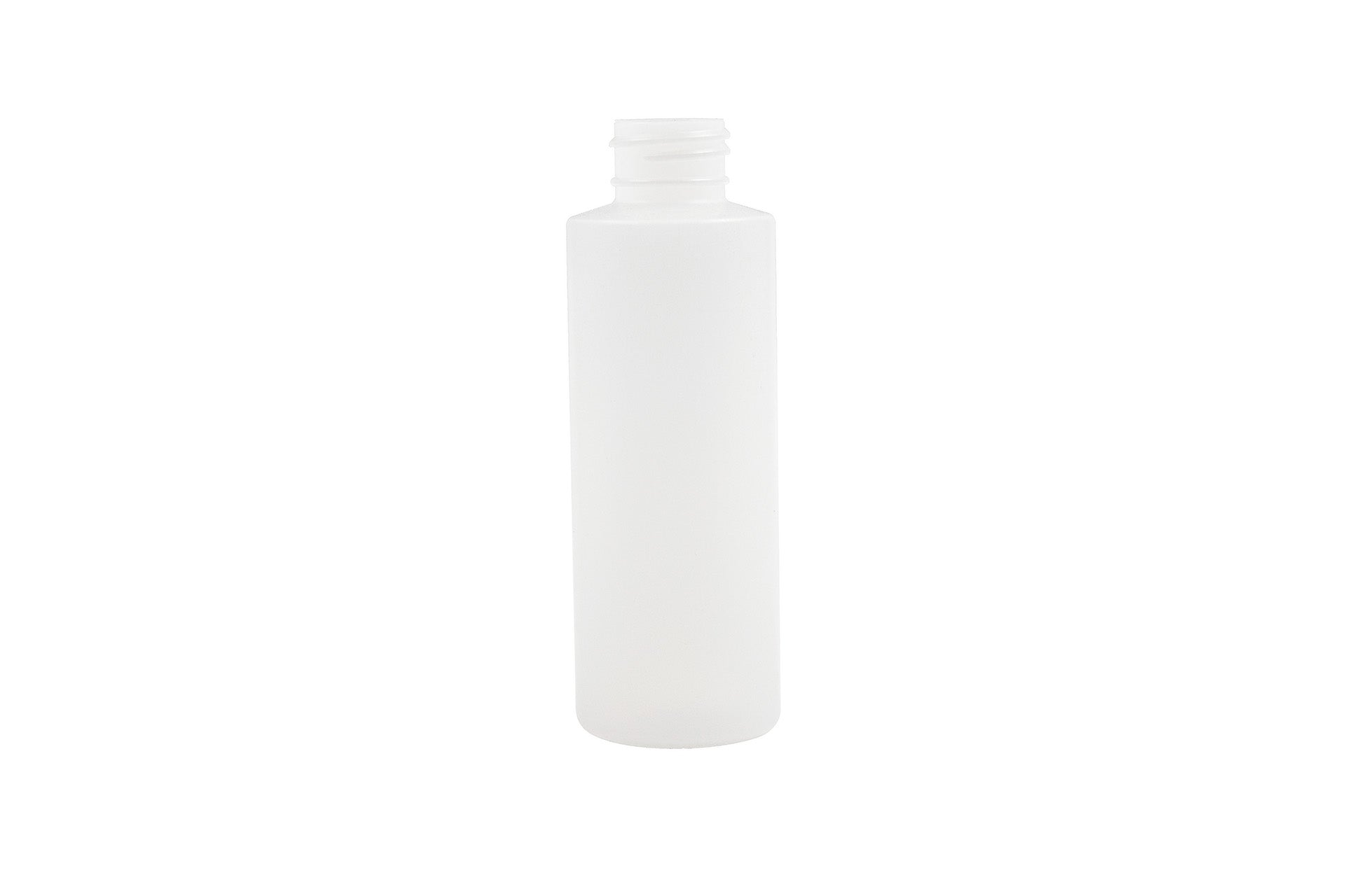 4 oz Natural HDPE Round Cylinder Bottle 24-410