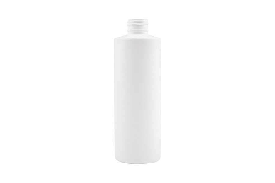 250 ml White HDPE Cylinder 24-410