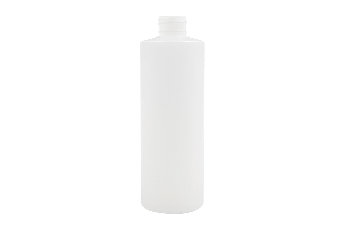 250 ml Natural HDPE Round Cylinder Bottle 24-410