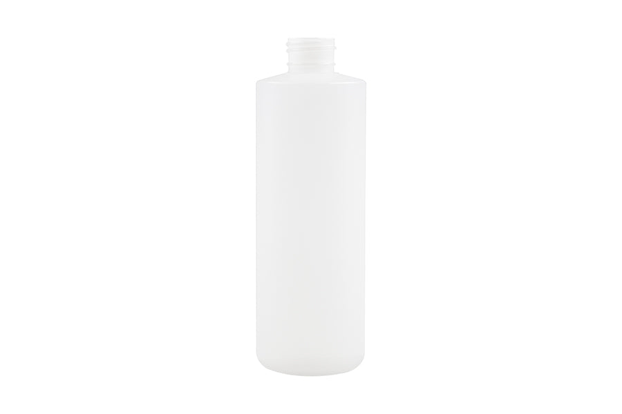250 ml Natural HDPE Round Cylinder Bottle 24-410