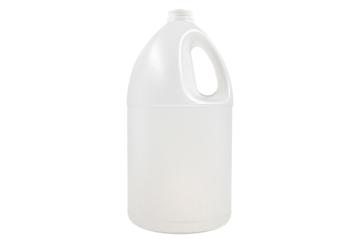 4 L Natural HDPE Industrial Round Handled Jug 38-400