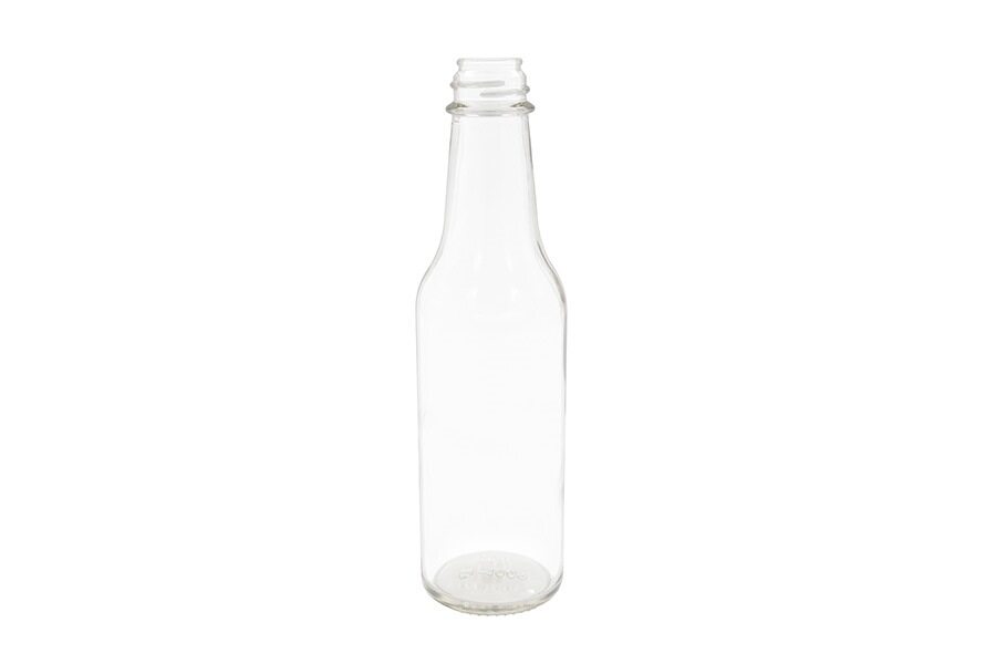 5 oz clear glass bottle (neck finish: 24-414)