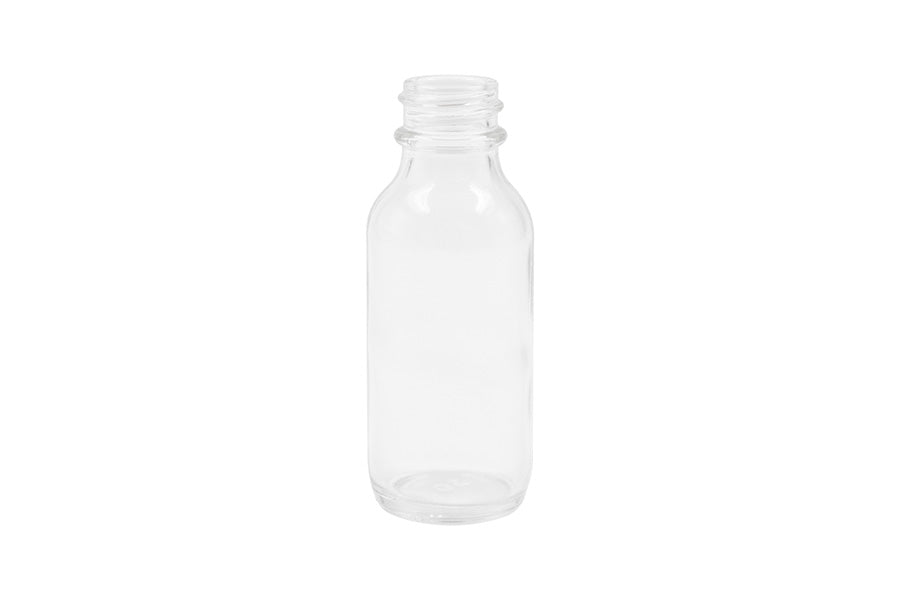 30 ml Clear Flint Glass Round Winchester Bottle 20-400