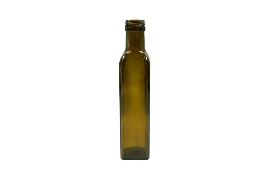 250 ml antique green glass bottle (neck finish: 58 mm)