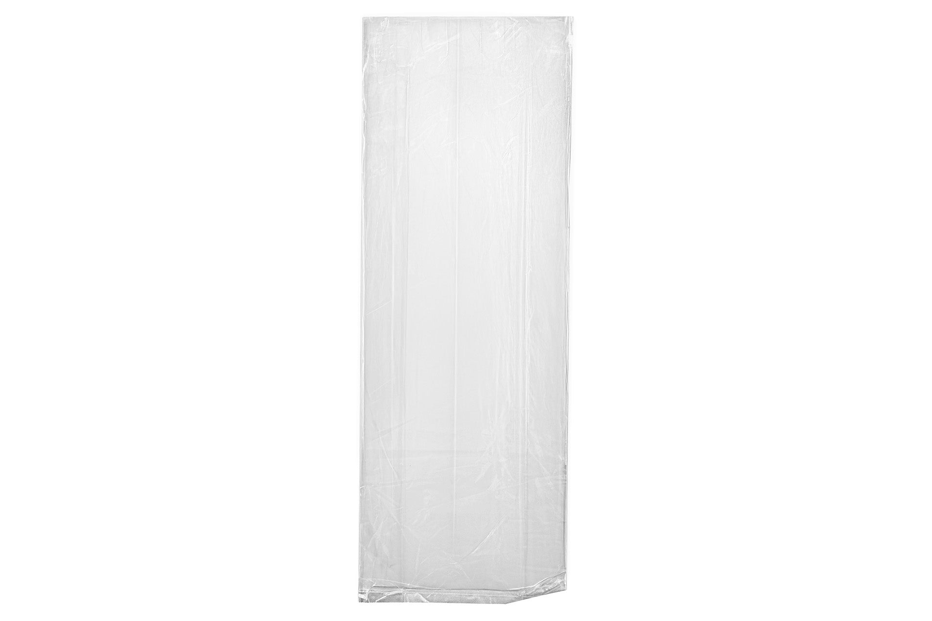 Clear plastic LDPE stock bag