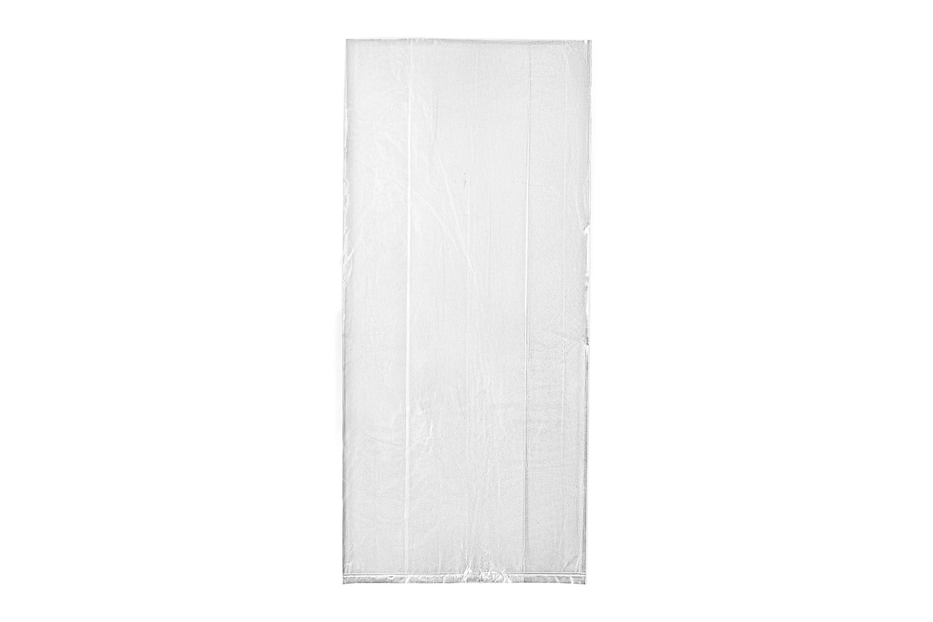 Clear plastic LDPE stock bag