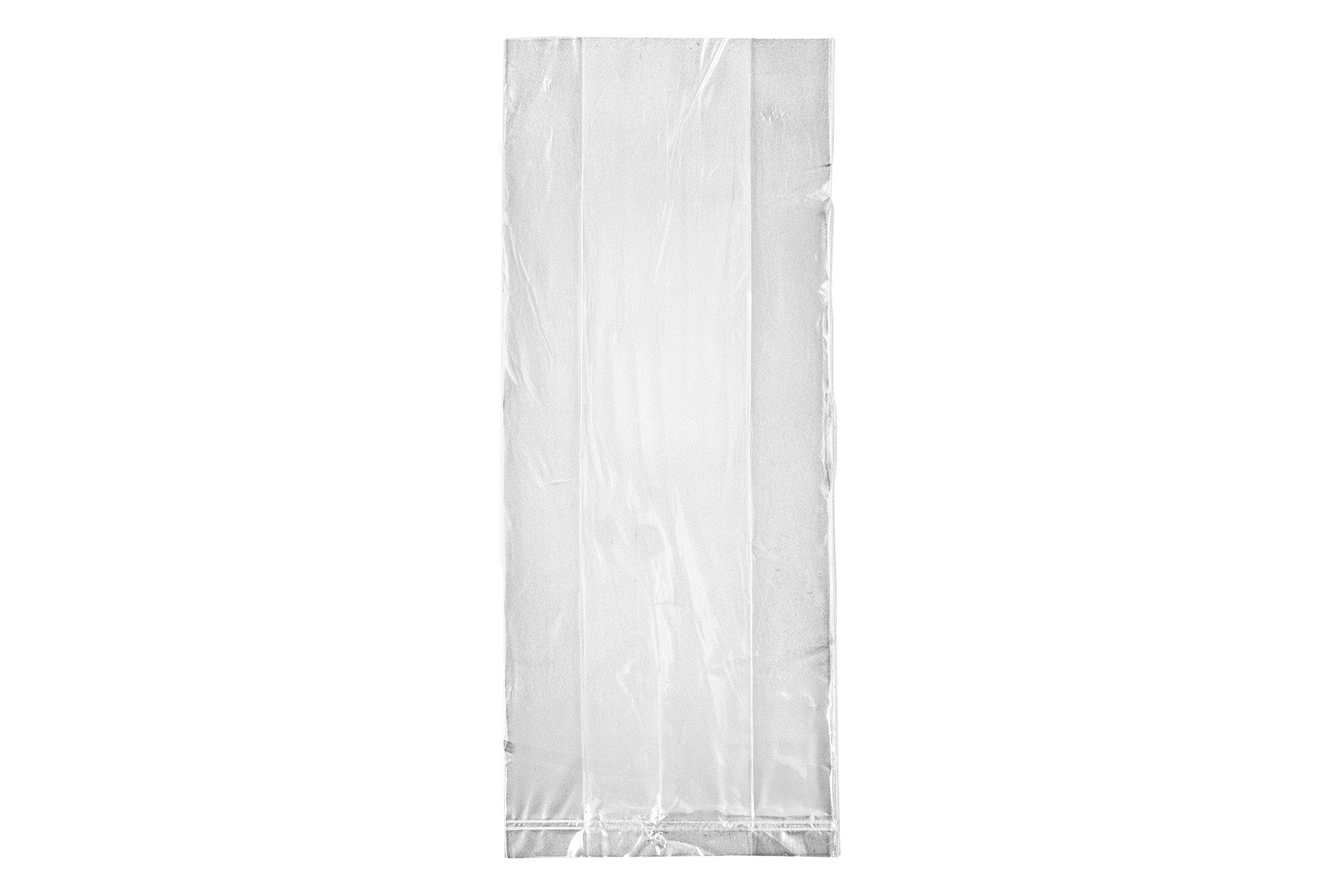 Clear plastic stock bag
