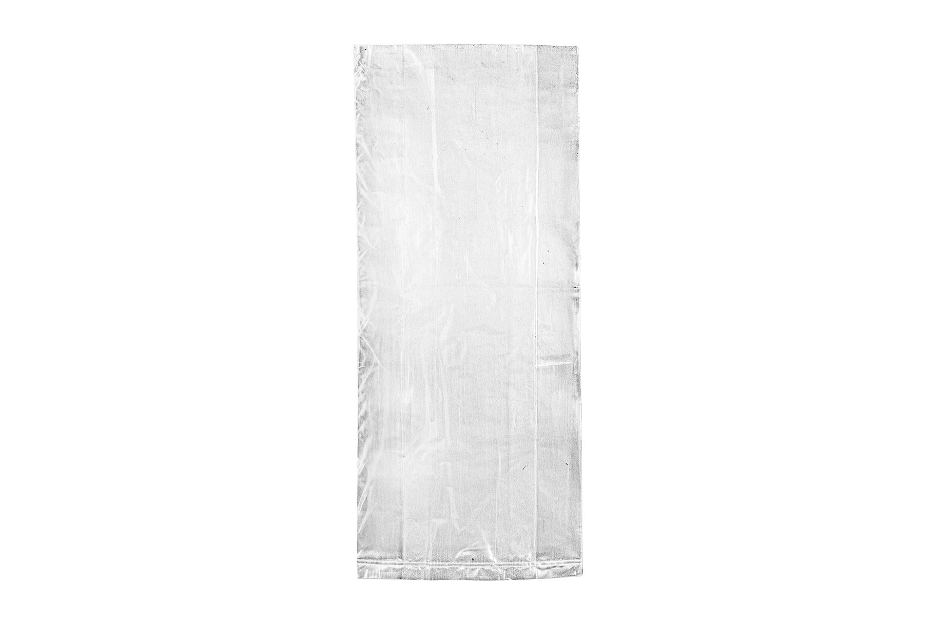Clear plastic LDPE stock bag
