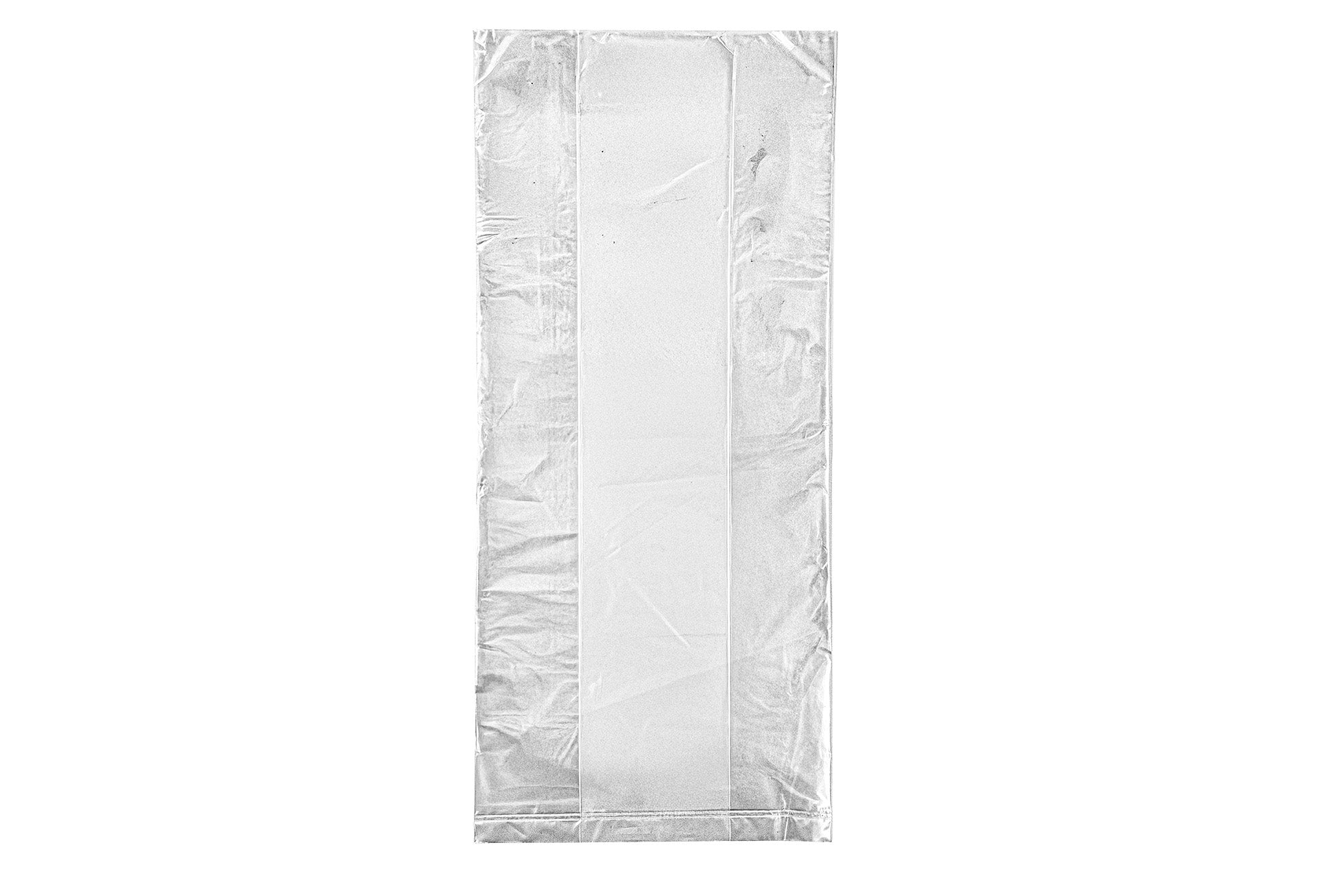Clear plastic LDPE stock bag